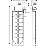 Hansgrohe sBox ������� ����� � �������� ��������, ������ �� ���� �����, ������� ������ 28020670