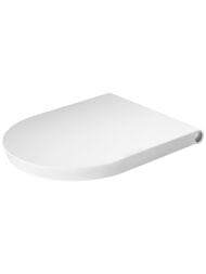 Сиденье для унитаза Duravit White Tulip 002709 быстросъемное, микролифт, петли нерж. сталь, белый