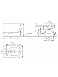������ ��������� TOTO RW (380�580�335) ��� �������, ������������, ����� CW542ERY
