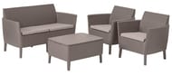�������� ������ KETER SALEMO SET (134x66,5�76), �����+2 ������+����, �������� - �����