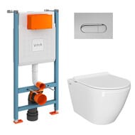 ��������: ����������� Vitra+ ������ Sanibelle+ ������� ���������+ ������� ���� 9878B003-7200