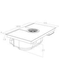 �������� ����������� ELICA Nikolatesla HP EVO BL/A/83 ��������, 830�515 ��, �������, ���� PRF0196322