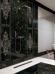 Декор KERAMA MARAZZI Греппи (400х1200) черный+коричневый HGD\B441\14037R (шт.)