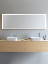 ������� Duravit L-Cube 2000�700�67 � 4-��������� ����������, ������, ����� ������� LC7387018180100