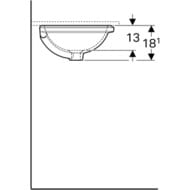 �������� Geberit VariForm (330�330) ������������, � ��������� 500.744.01.2