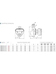 ����� �������������� AQUARIO PRIME-M1-4-4-25 95��, � �������, 5425