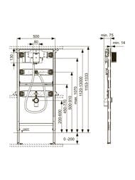 TECE Profil ����������� ��� �������� (������ 112 ��) � �������� ������� ����� U2 9320013