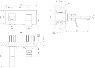 ��������� Gessi Rettangolo K 53088.031 ��� �����������, ����., ����� 207��, ������� �����, ����