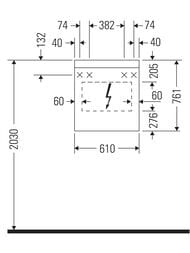 �������-���� Duravit Light and mirror 610�760�148 � ����������, ����� ����� LM7830L00000