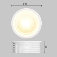 Led ������ Voltega Module LED (������ ���) 7203, 2700K, 7��, 60�, IP20, LED, ����������