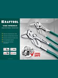 Клещи переставные-гаечный ключ Kraftool Vise-Wrench 250/50 мм,   22065