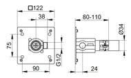 ������������ ����� Keuco IXMO ������������� �������������� ����� DN 15 59547 000170