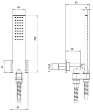 ����� Bossini Flat One � ���������� � ������� ����, ����� 1500��, ���� C13001C.030