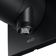 Шланговое подключение Keuco IXMO с держателем для лейки и выводом для шланга,черный мат.59557370202