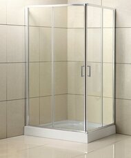 Душевой уголок BelBagno Uno (900х700х1950) UNO-195-AH-2-90/70-C-Cr прямоугольный,стекло прозр/хром