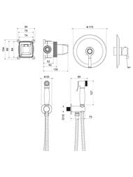 ����� � ������������� ����� 4�1 Aquatek ������� AQ1519MB ������������, �������������, ������ �������