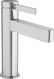 Уценка! Смеситель Hansgrohe Finoris 76023000 для раковины 110, сливной клапан Push-Open, хром
