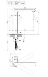 ��������� ��� ����� RAVAK Flat FL 016.20 ���������� �����, 261��, ������ ������� X070174