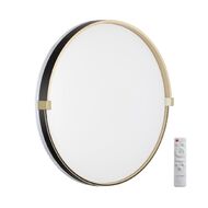 Настенно-потолочный светильник Sonex Olidi black 7647/EL, золото