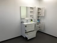 Тумба COMFORTY Верона-90 (905х870х470) напольная, с раковиной, дуб белый 00-00001972