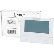 Терморегулятор STOUT ST-292v3 проводной, ЖК-дисплей, недельное програм., белый, STE-0101-029231 — миниатюра 6