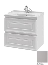 Тумба под раковину Caprigo Ponza-A 70 (684х460х600) подвесная, 2 ящика, violetto pastello 13520-049