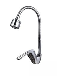 Смеситель для кухни с гибким изливом , FRAP хром, F43701-B