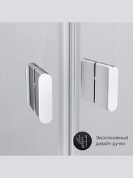������� ������ AM.PM X-Joy Twin Slide (90�90�185) ������� ������� ����/���������� W88G-205-090MT64