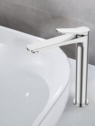 Смеситель для раковины BelBagno UNIQUE-LMC-CRM-W0 244мм, однозахватный, без донного клапана, хром