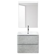 Тумба под раковину BelBagno ALBANO (700х450х500) подв., Cemento Verona Grigio  ALBANO-700-2C-SO-CVG