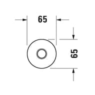 ��������� Duravit UV0670025010 ����������, ������� ��������, 200 ��, ����