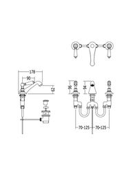 ��������� ��� �������� Devon&Devon Dandy MARF46 �� 3 ���������, �/�, ������� ������/����� ��������