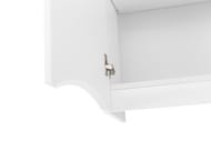 Шкаф подвесной BelBagno (400х300х750) левый, 1 дверца, Bianco Lucido FLY-MARINO-750-1A-SC-BL-P-L