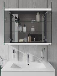 �������-���� Duravit L-Cube 800�700�154 ���������, ������, 2 �����, ����� LC7551018180000