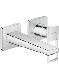 Смеситель Hansgrohe Metropol 74525000 для раковины встраиваемый, излив 165мм, рукоятка-петля, хром