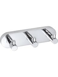 Крючок для полотенец Bemeta Omega 104405232 тройной, цвет: хром