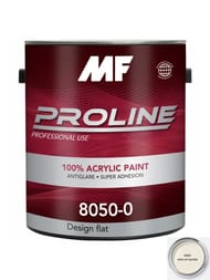 Краска MF Paints Proline Red 8050 моющаяся глубокоматовая (3,8л) MF 0001 (шт.)