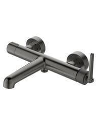 Смеситель для ванны/душа ESKO Bangkok Gun metal BG54GM/BG54AGM настенный, однозахват., темно-серый