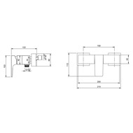 ��������� ��� ���� Villeroy&Boch Architectura Square �������������, ��� ������, ���� TVS12500100061