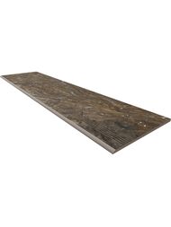 Ступень Estima Bernini Dark Brown BR04 (300х1200) коричневый, неполиров. с насечками (шт.)