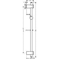 ������ ��� ���� Hansgrohe Unica Reno 0,72 � 27704000