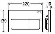 Viega �������� ����������� Prevista Dry ��� �������+������ Visign for Life 5 ����, ������ 8524.10,792824