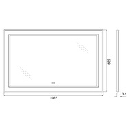 ������� BelBagno SPC-KRAFT-1085-685-TCH-WARM (1085x32x685) ������.����,����������,����.����,��������