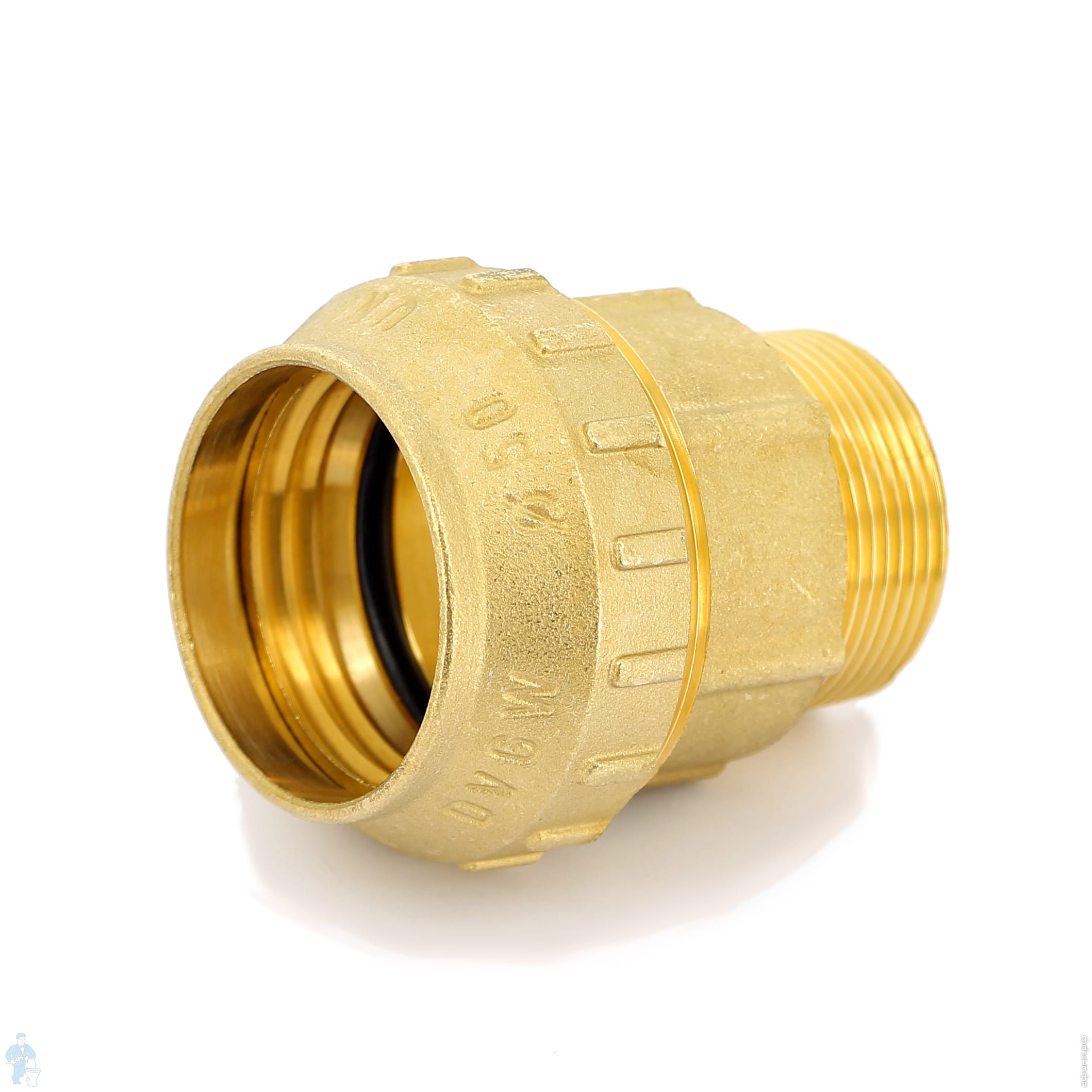 Соед. ПНД 40х1.1/4\"Н (латунь) | Афоня.рф, цена 1 391 руб.