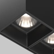 ���������� ���������� Maytoni Alfa LED (����� ���) C065CL-02-L12W4K-B, 4000K, 24��, 45�, IP20, LED, ������