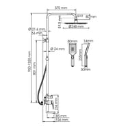 ������� ������� WasserKRAFT A155.259.201.BG ��� �����/����, ���������, ������ �������