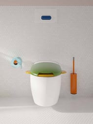 Ерш Vitra Sento Kids настенный, оранжевый A4491667