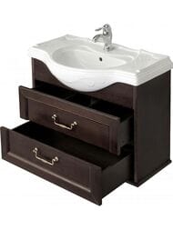 Тумба под раковину Roca America Evolution W 105, 1035x342x604 дуб темный ZRU9302962