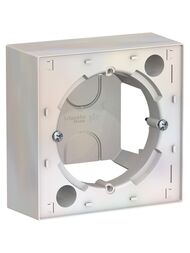 Коробка Systeme Electric ATLASDESIGN для наружного монтажа жемчуг ATN000400