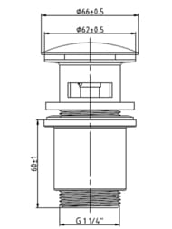 ������ ������ Arrowhead 1 1/4" 80��, � ���������, ���� 740001